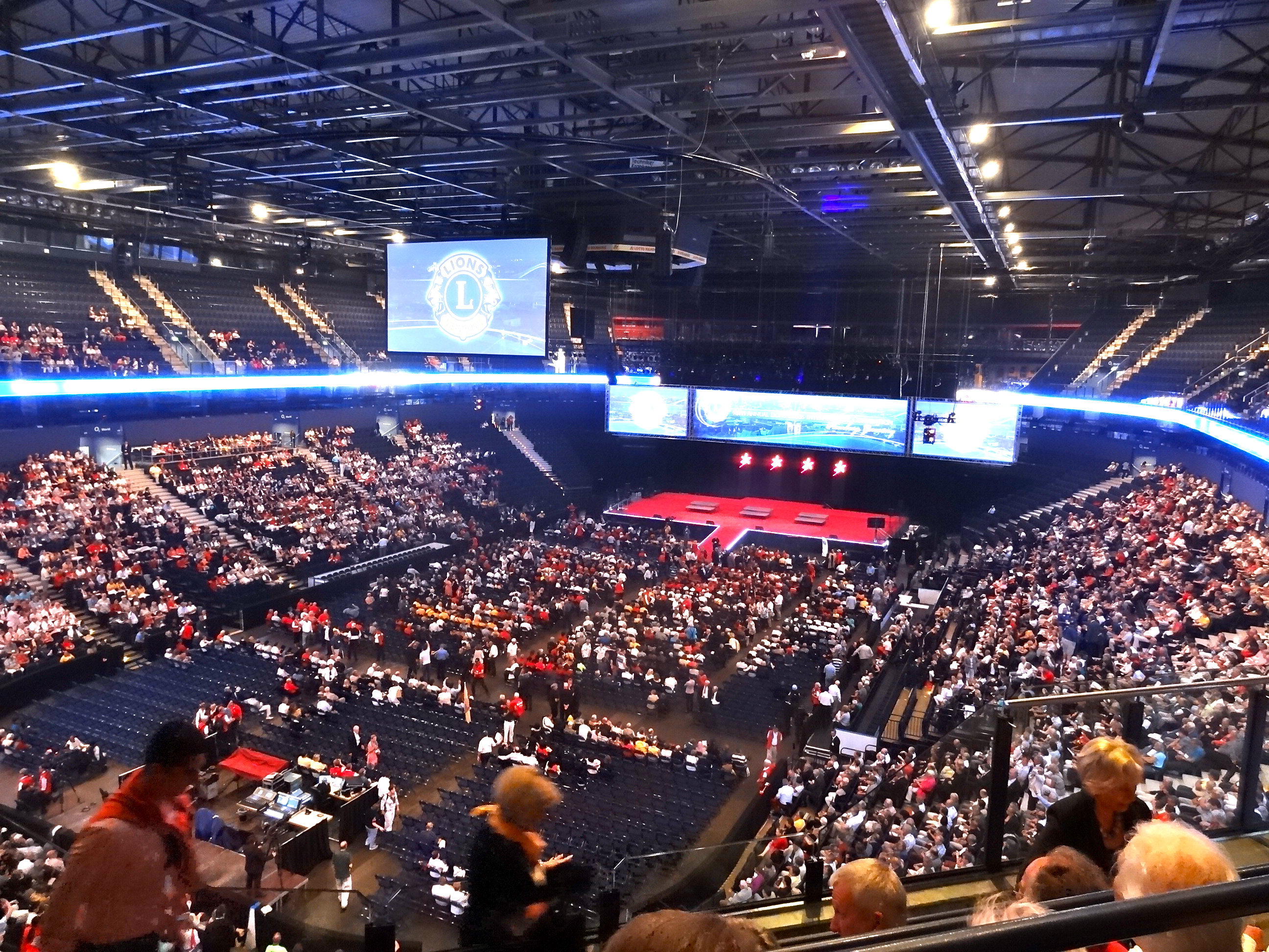 Eröffnungsveranstaltung der Convention in der O2-World.