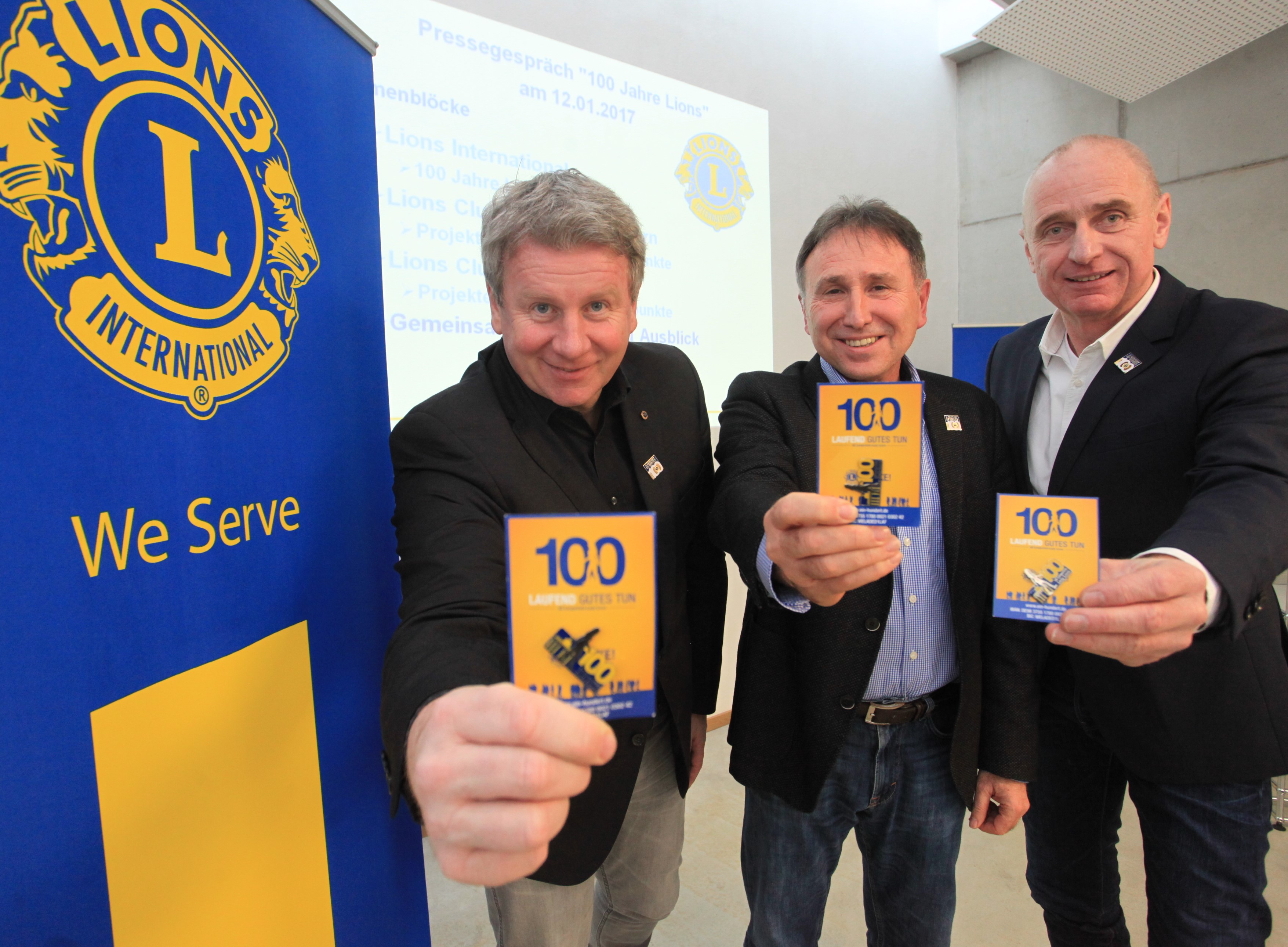 Andreas Cloer und Egon Kämmerer (beide LC Arnsberg-Sundern) und Andreas Amft (LC Neheim-Hüsten) legen aber mehr Wert auf kontinuierliche Aktionen. Foto: Ted Jones