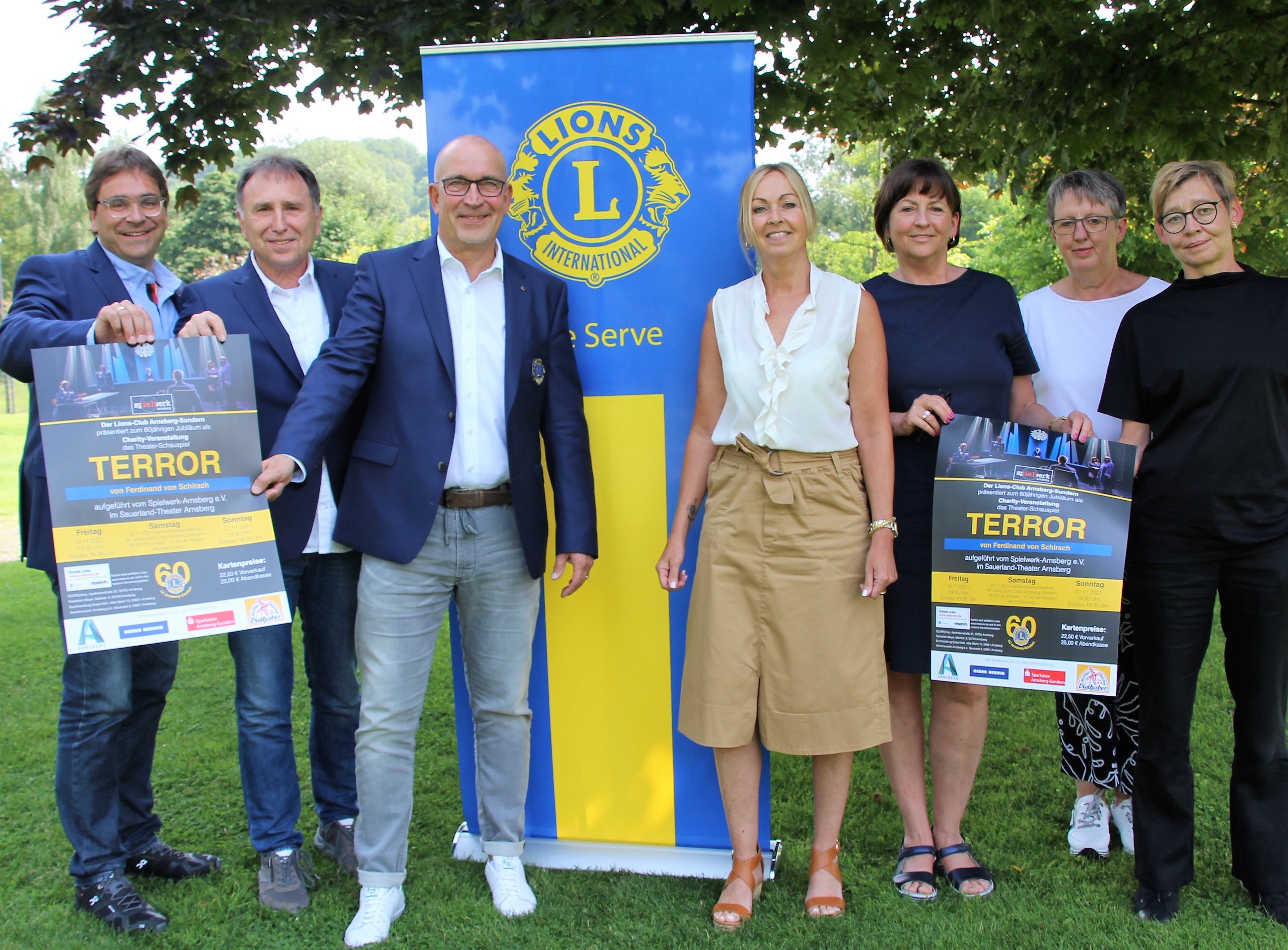 Der Lions Club stellte gemeinsam mit dem Spielwerk Arnsberg sein Programm für das 60-jährige Gründungsjubiläum im November vor. © Gaby Decker