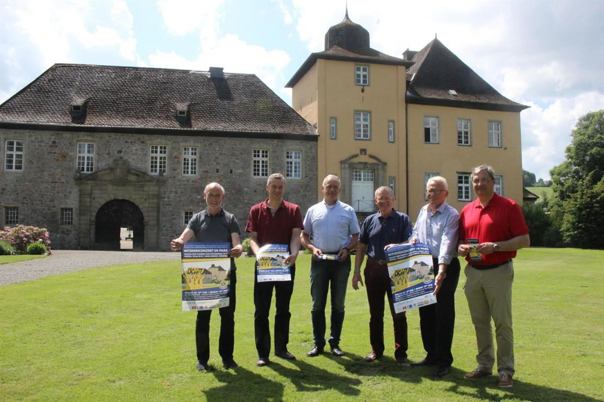 Dr. Volker Daldrup, Eberhard von Wrede, Reimund Klute, Dr. Ortwin Ruland, Friedhelm Wolf und Eberhard Vielhaber