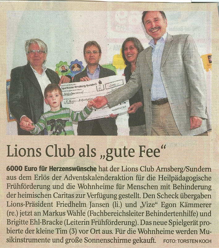 Westfalenpost vom 24.05.2012