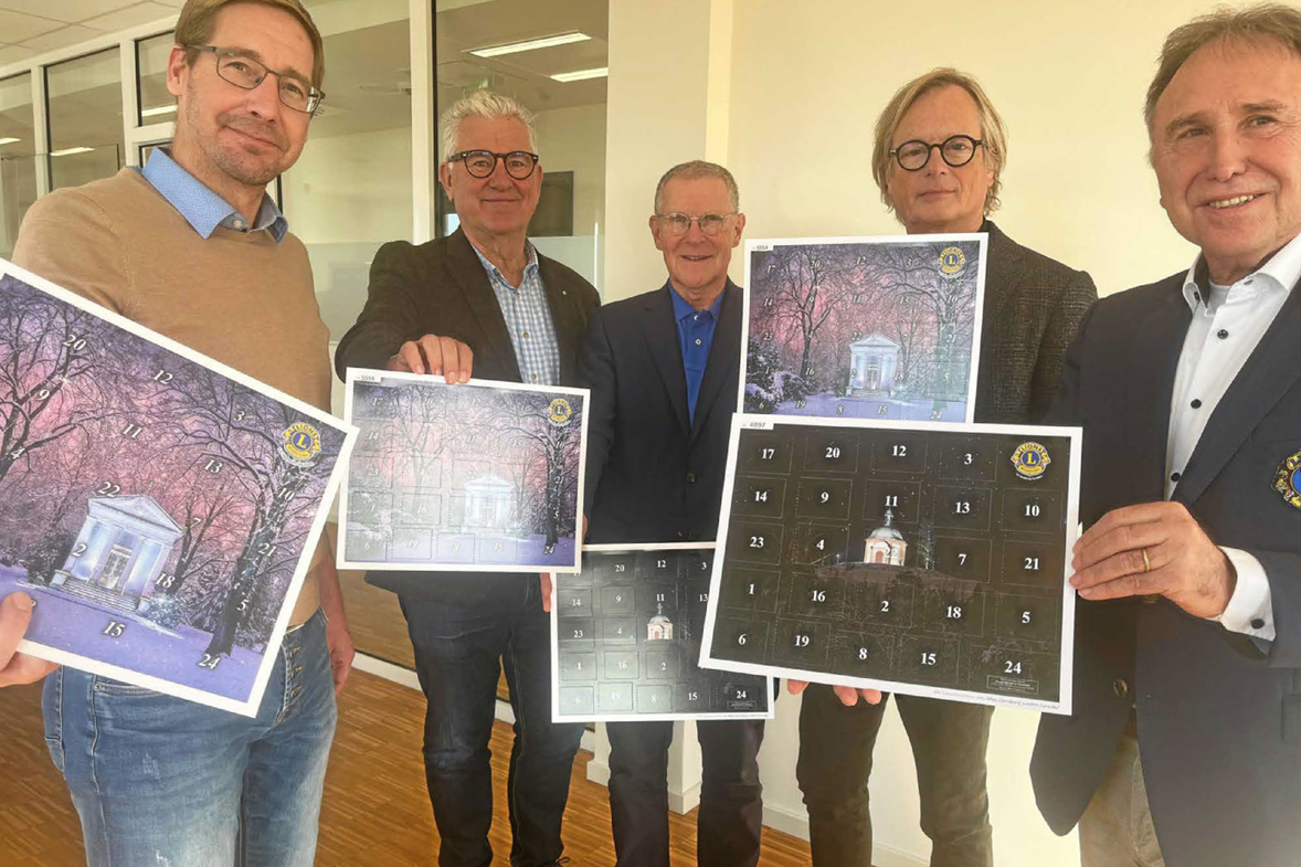 Lions stellen die Motive und Gewinne vor