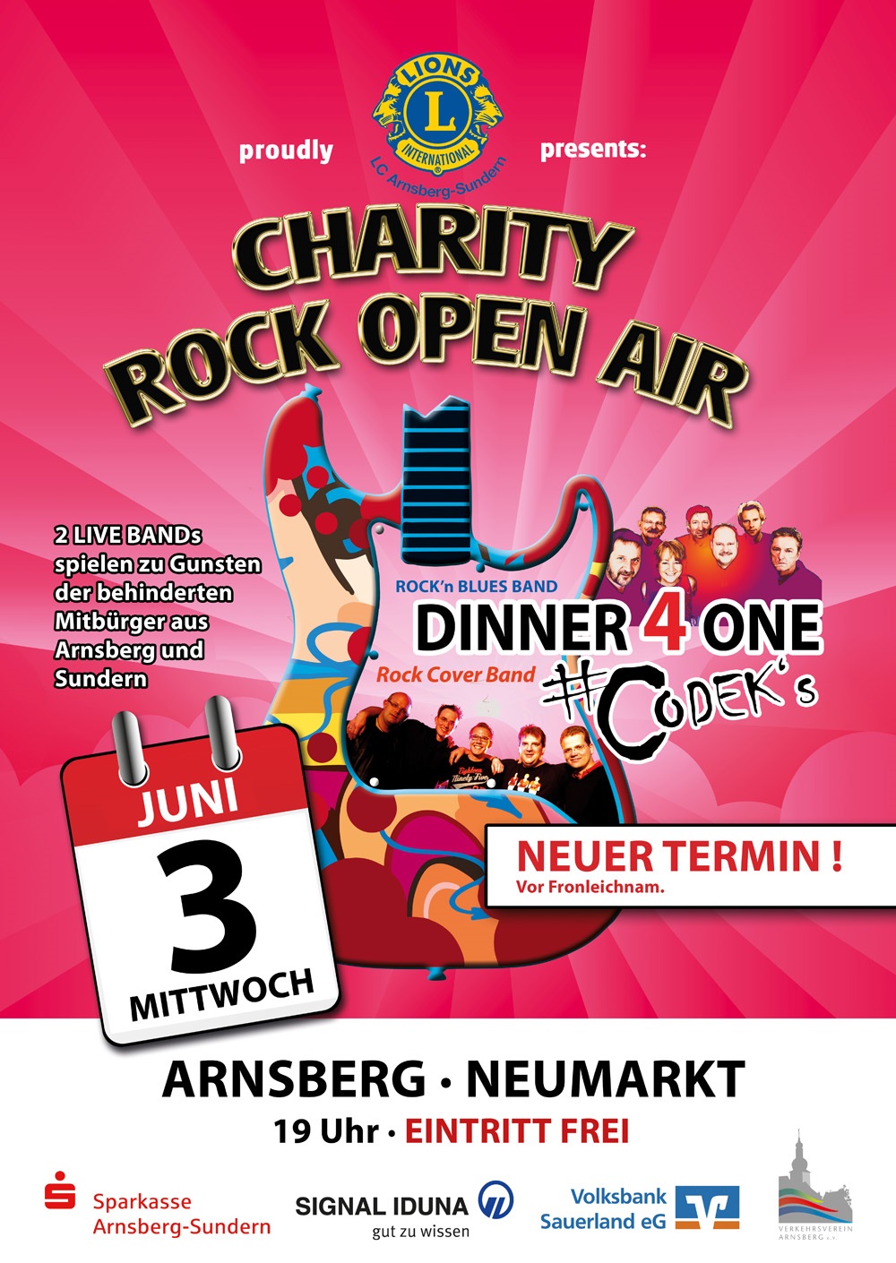 Charity Rock Open Air wird verschoben