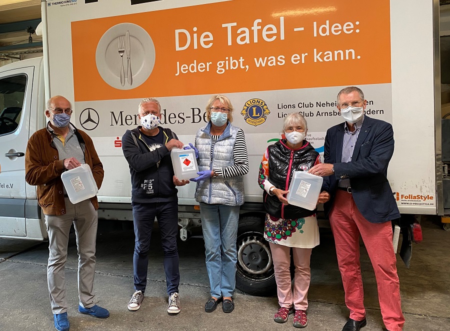 Spende an die Tafel Arnsberg
