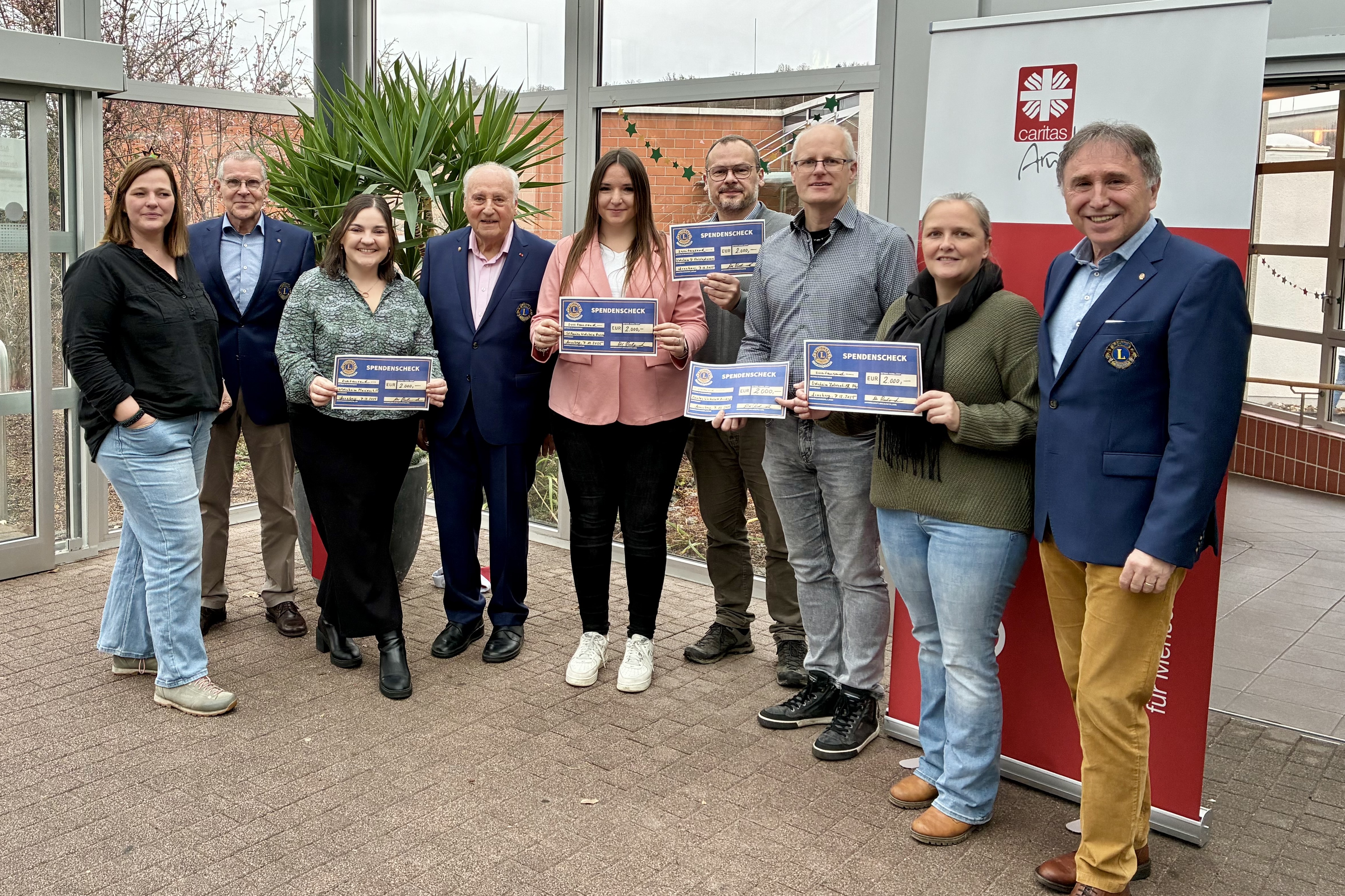 Spendenübergabe