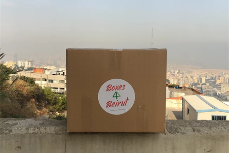 Boxes for Beirut
